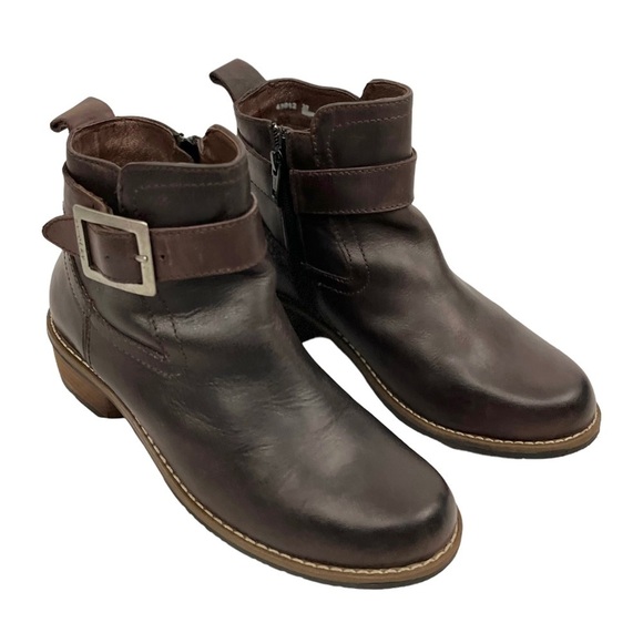 WOLKY Bravo Buckled Leather Ankle Aoots - Picture 3 of 10